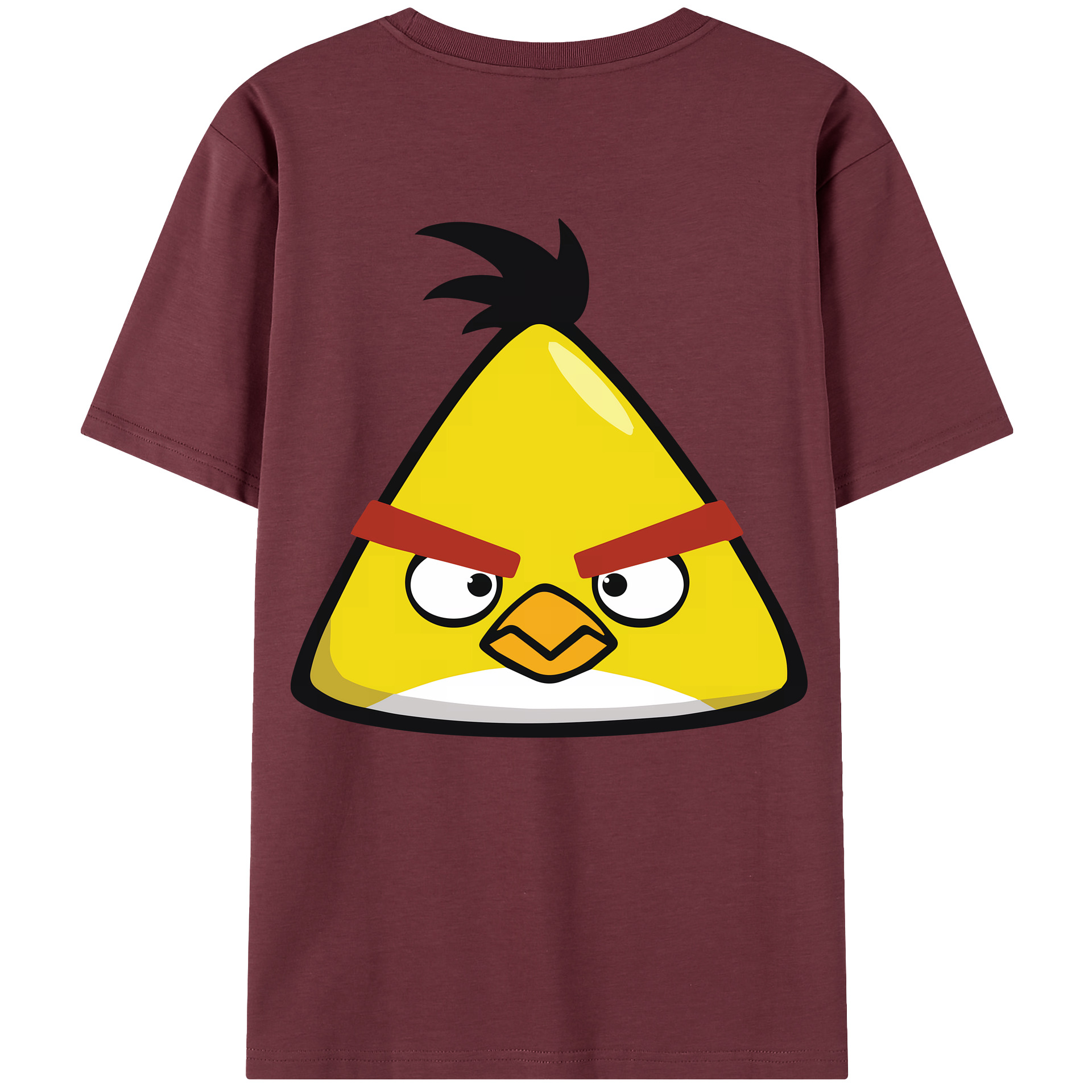（画像用） Angry Birds アングリーバード 綿100％半袖Tシャツ（背面プリント）